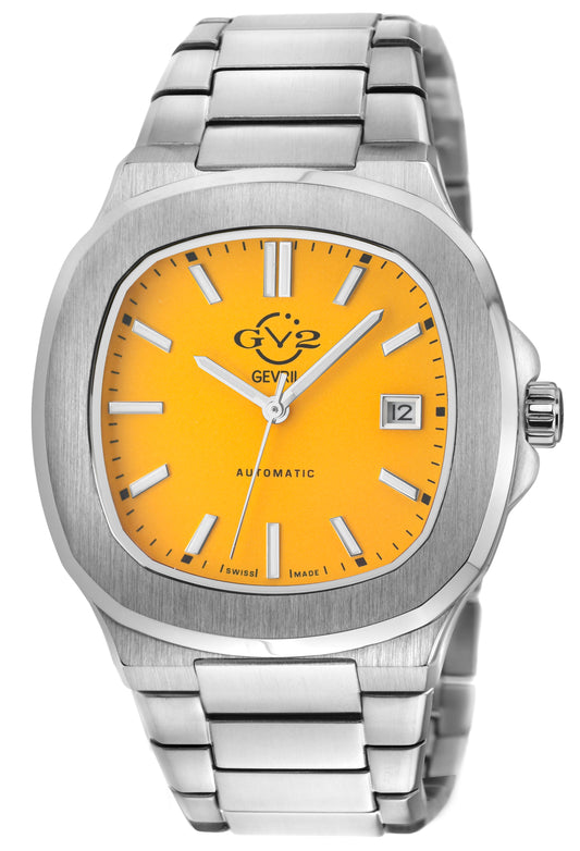 title:GV2 by Gevril Men's Potente 40mm Automatic Watch 18111B;color:Yellow