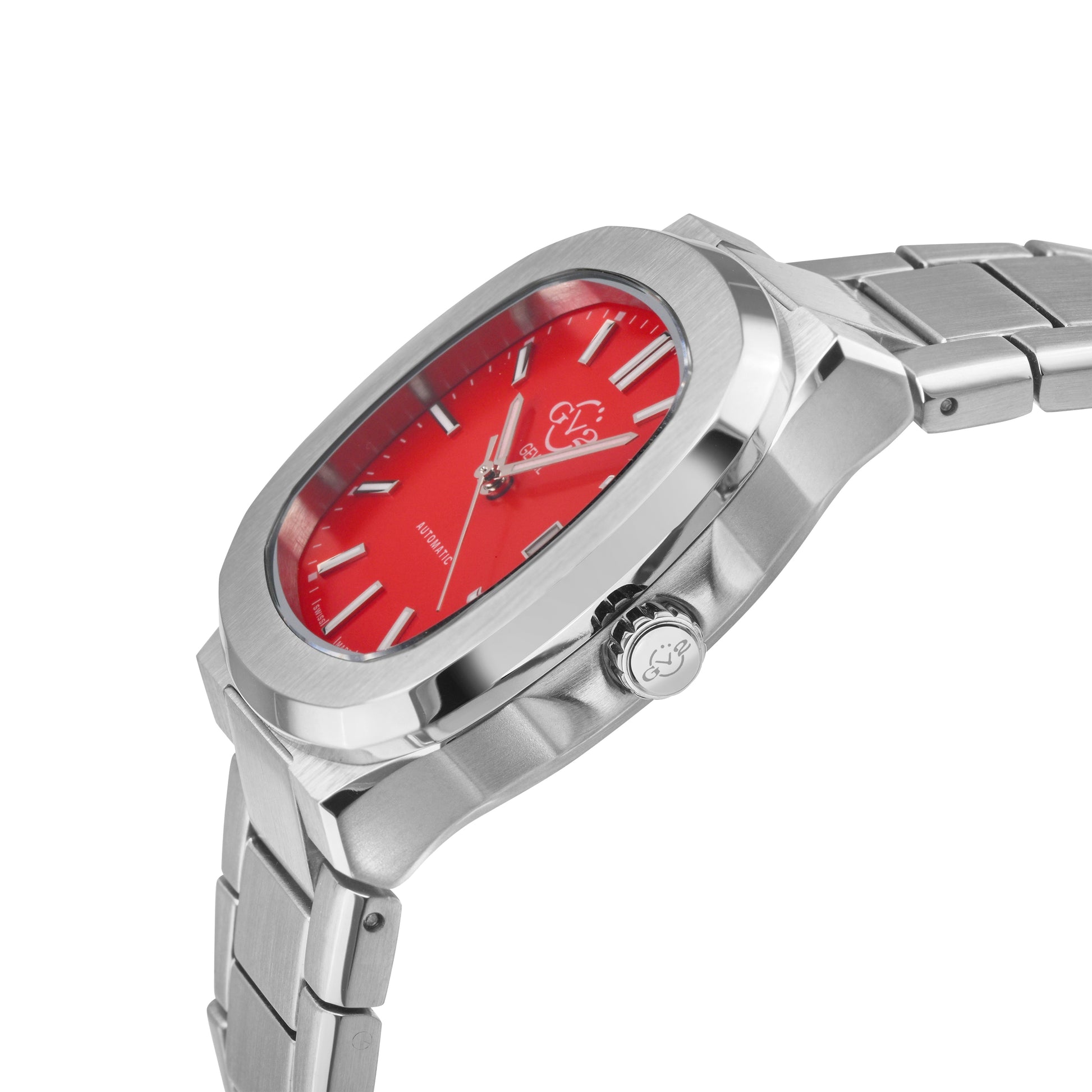 title:GV2 by Gevril Men's Potente 40mm Automatic Watch 18112B;color:Red