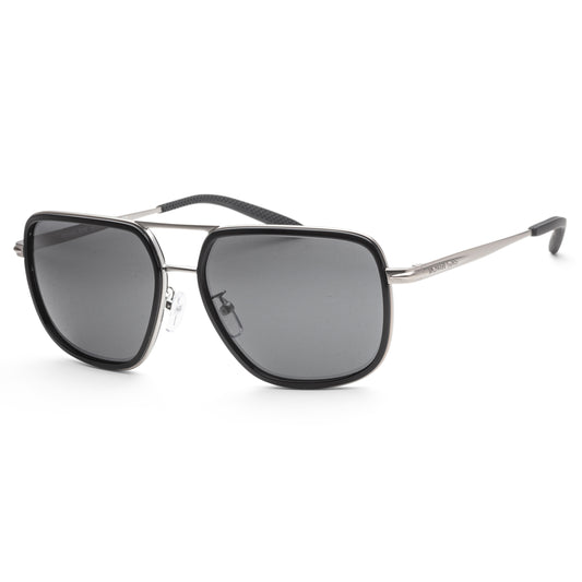 title:Michael Kors Men's MK1110-120687 Del Ray 59mm Matte Silver Sunglasses;color:Matte Silver