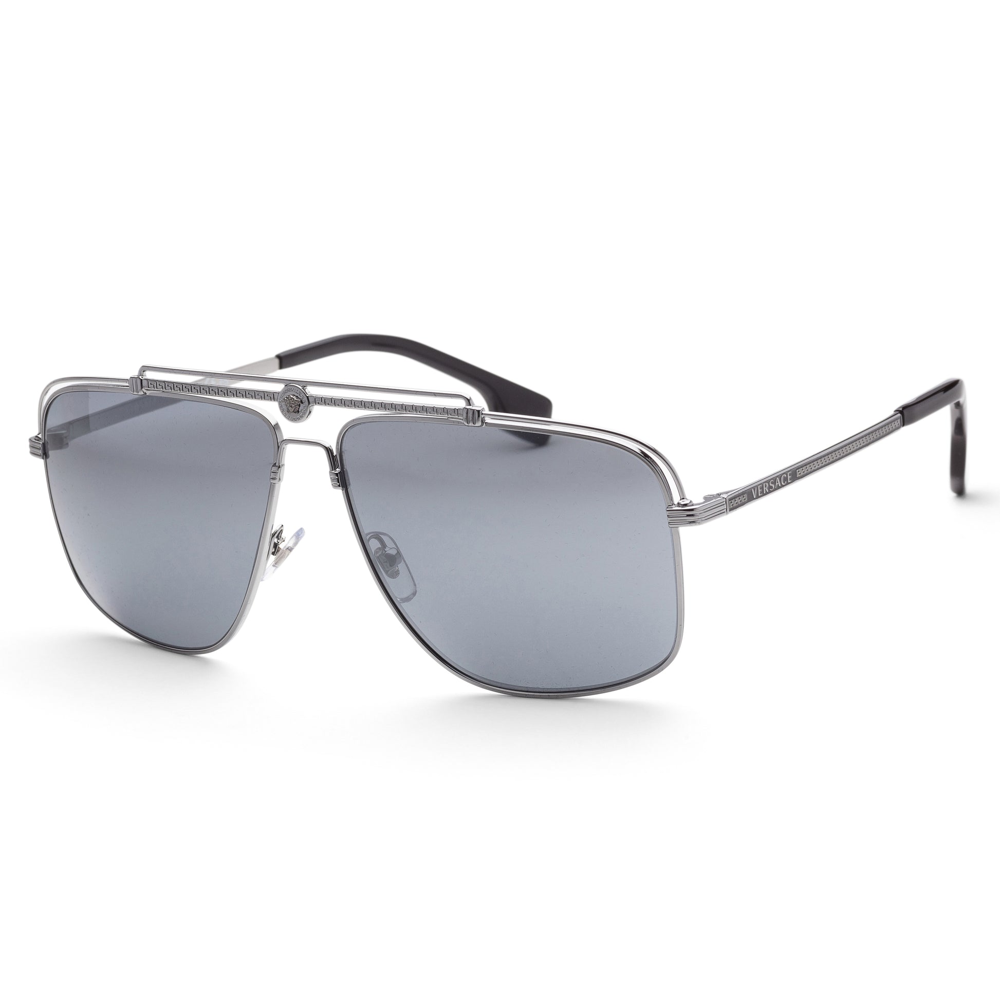 Versace Men's Fashion 61mm Gunmetal Sunglasses - Ruumur