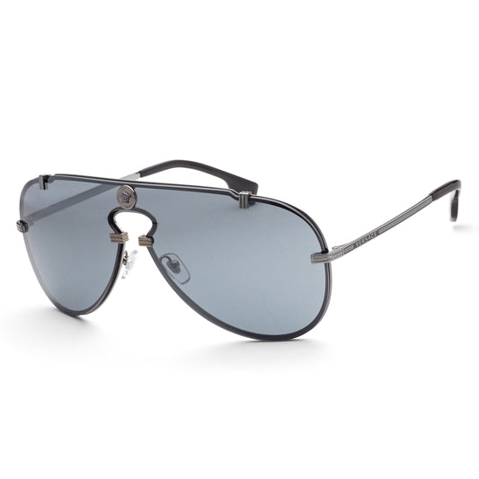 Versace Men's Fashion 43mm Gunmetal Sunglasses - Ruumur