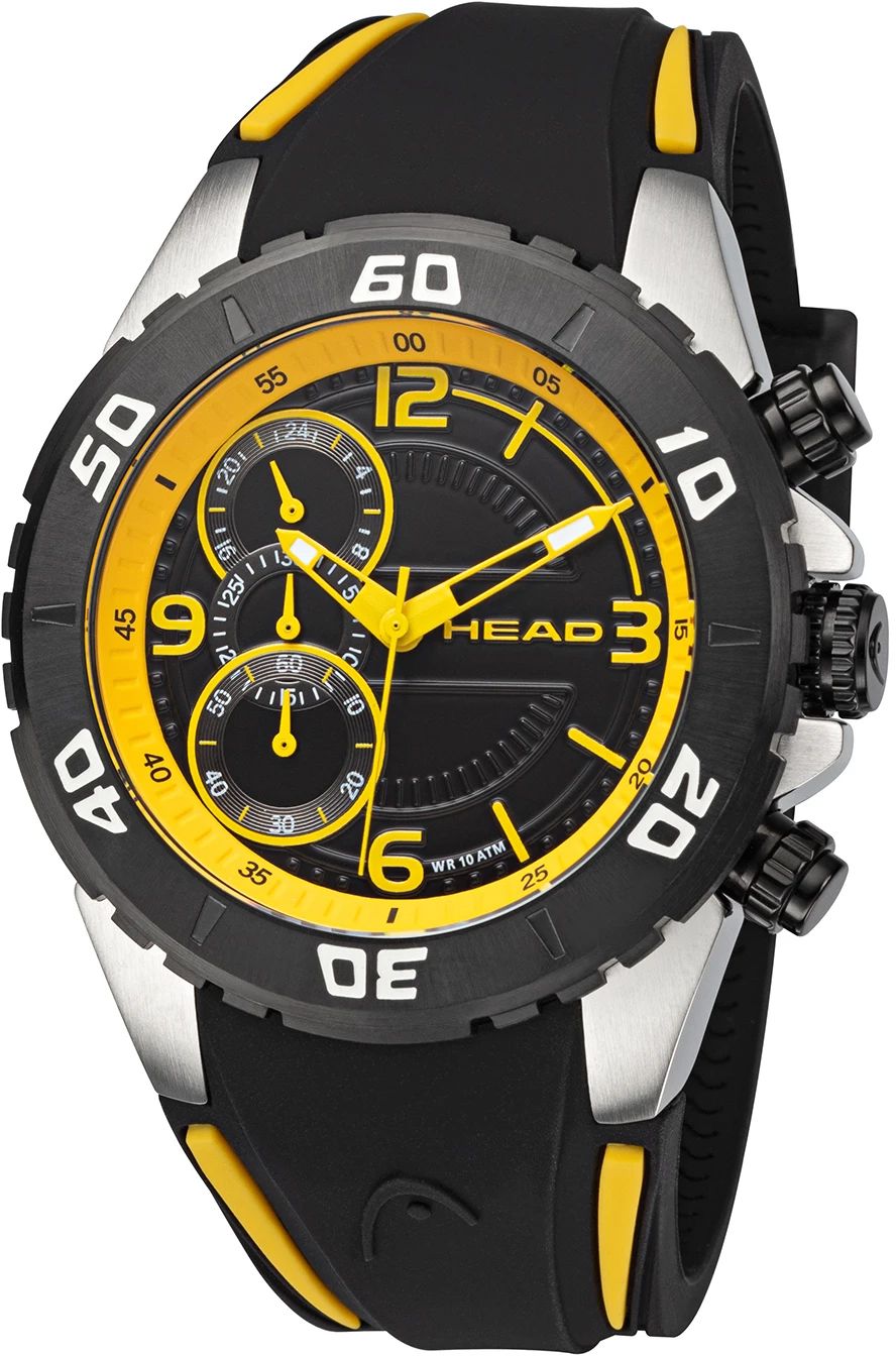 title:Head Men's H800501 Vancouver 1 46mm Quartz Watch;color:Black