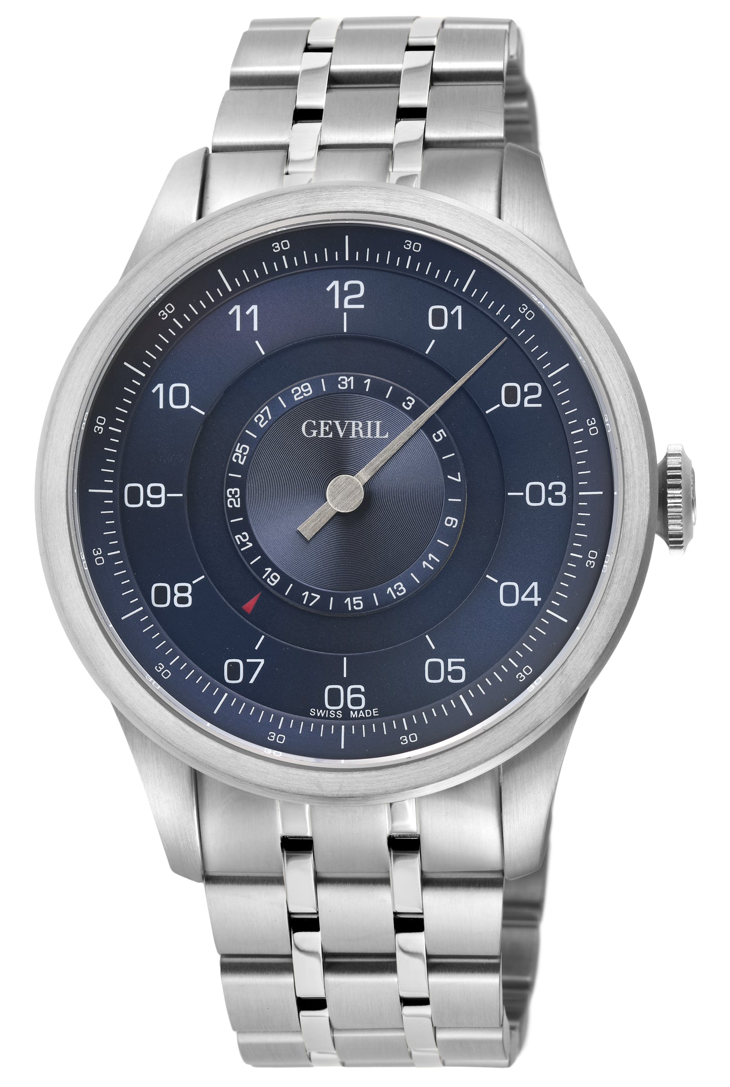 title:Gevril Men's Jones St 45mm Automatic Watch GV-2102;color:Blue