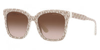 title:Michael Kors Women's MK2163-310313 Fashion 52mm Vanilla Sunglasses;color:Mk Repeat Print Vanilla