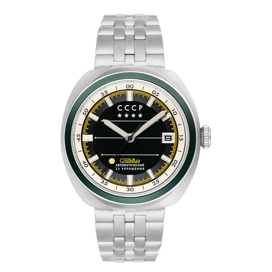 CCCP Men's CP-7090-33 Heroes Togliatti 43mm Automatic Watch - Ruumur