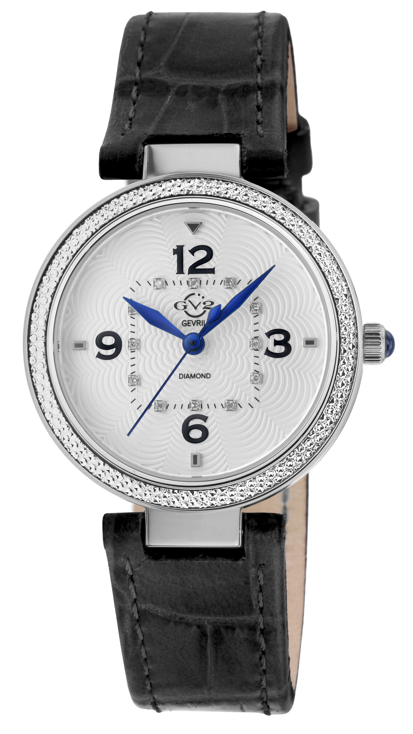 title:GV2 by Gevril Women's Piemonte 36mm Quartz Watch 14200-1;color:White