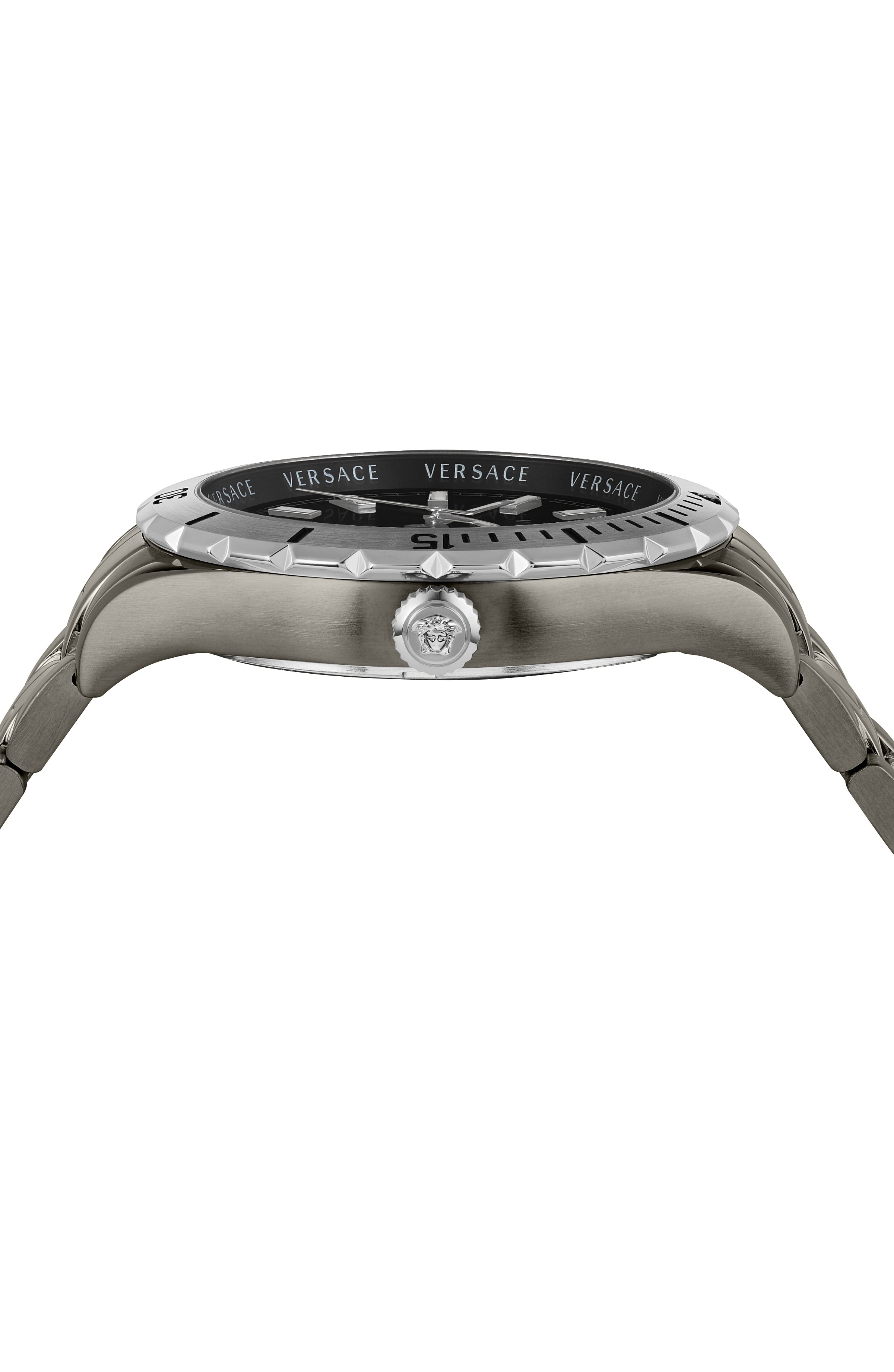 title:Versace Men's Hellenyium 42mm Quartz Watch VE3A00620;color:Grey