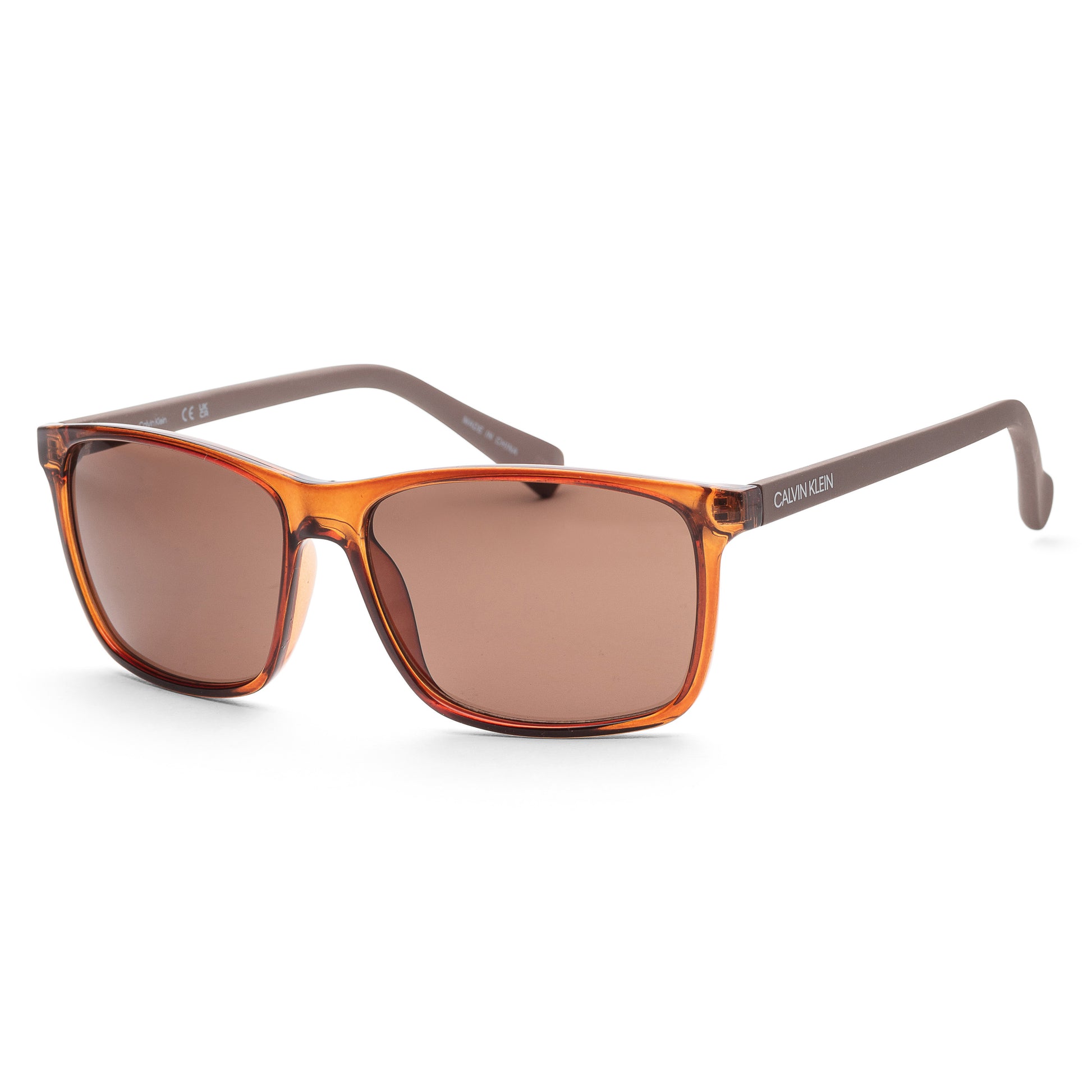 Calvin Klein Men's Fashion 58mm Havana Sunglasses - Ruumur