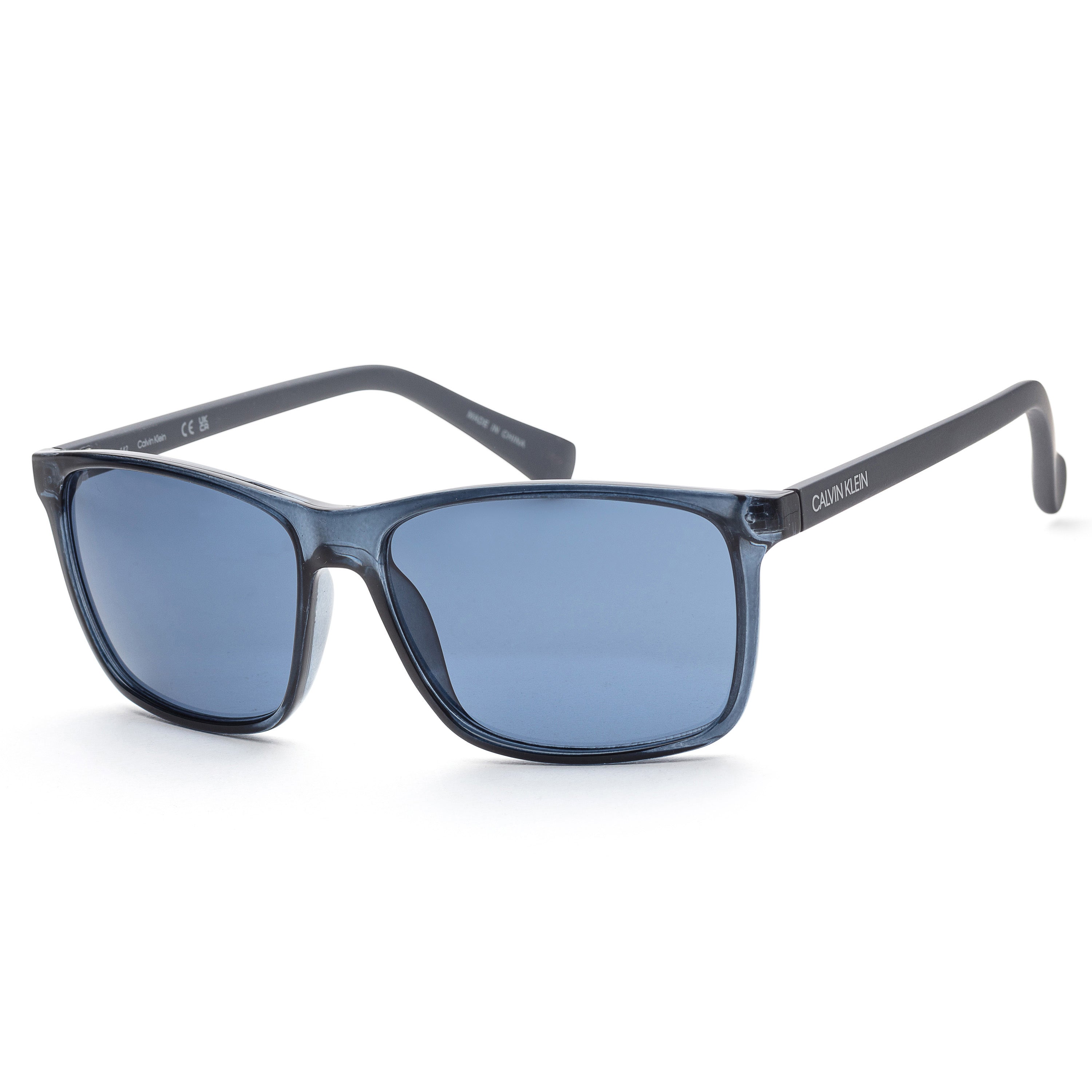 Calvin Klein Men's Fashion 58mm Navy Sunglasses - Ruumur