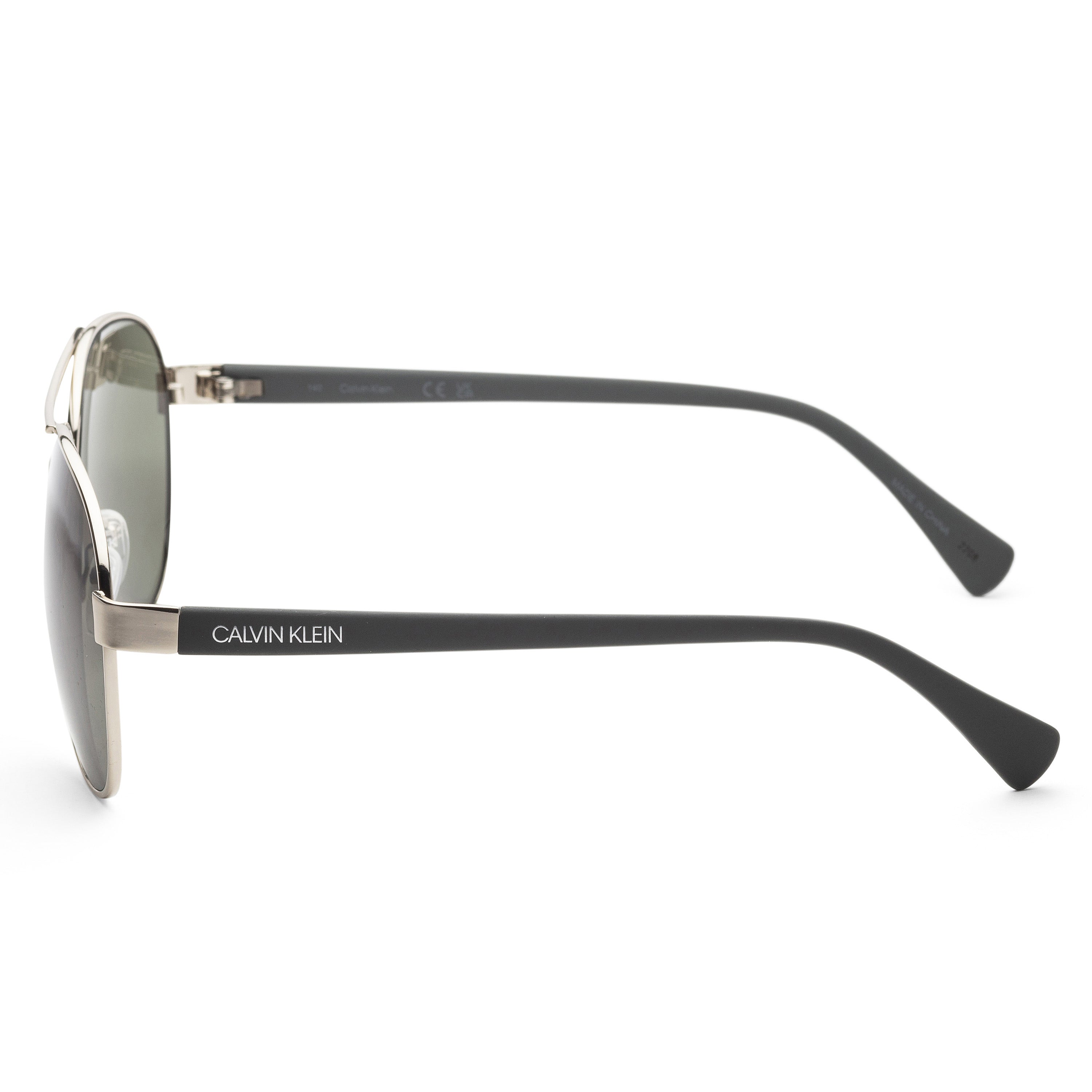 title:Calvin Klein Men's CK19316S-045 Fashion 60mm Silver Sunglasses;color:Silver