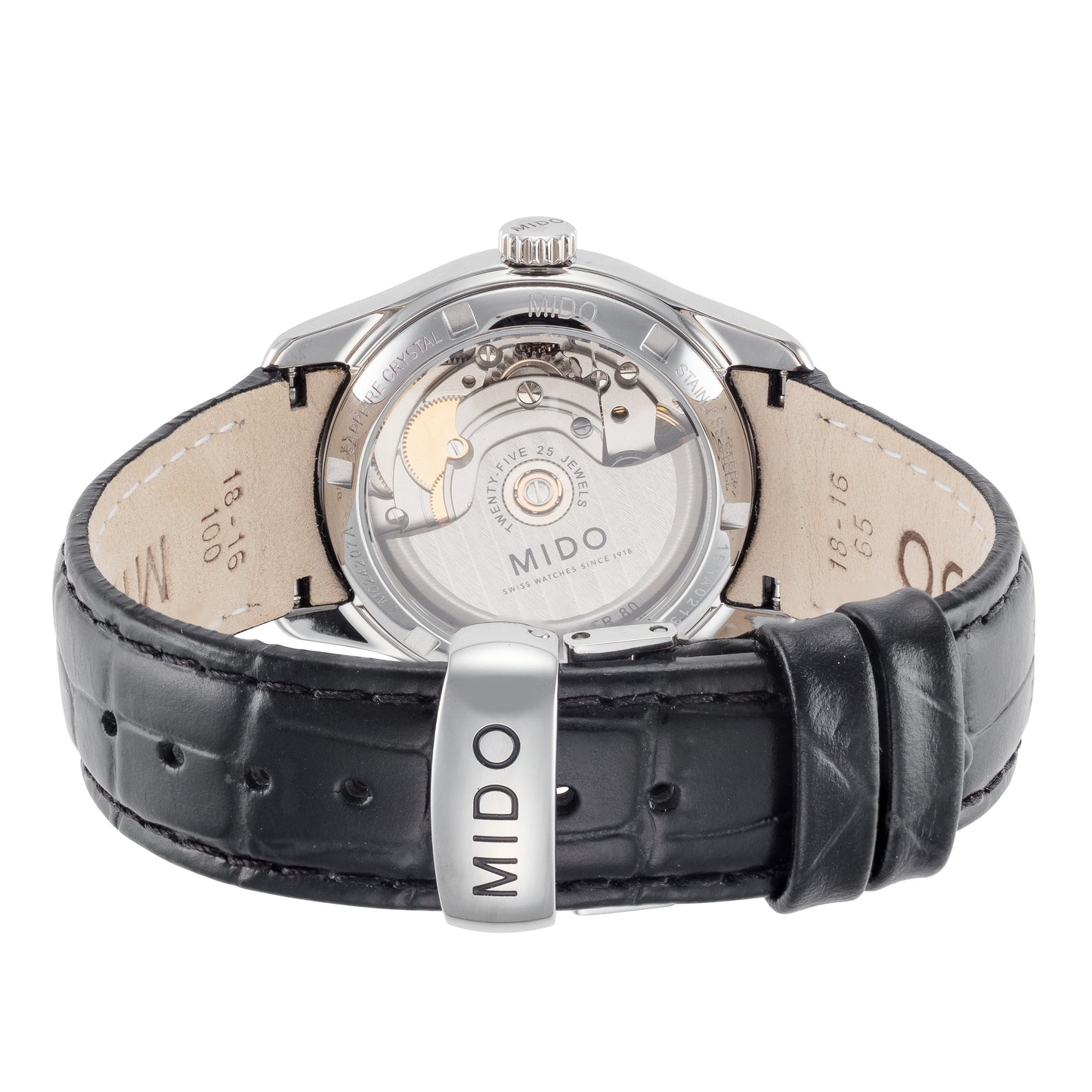 title:Mido Women's M0242071603300 Belluna II 33mm Automatic Watch;color:Black