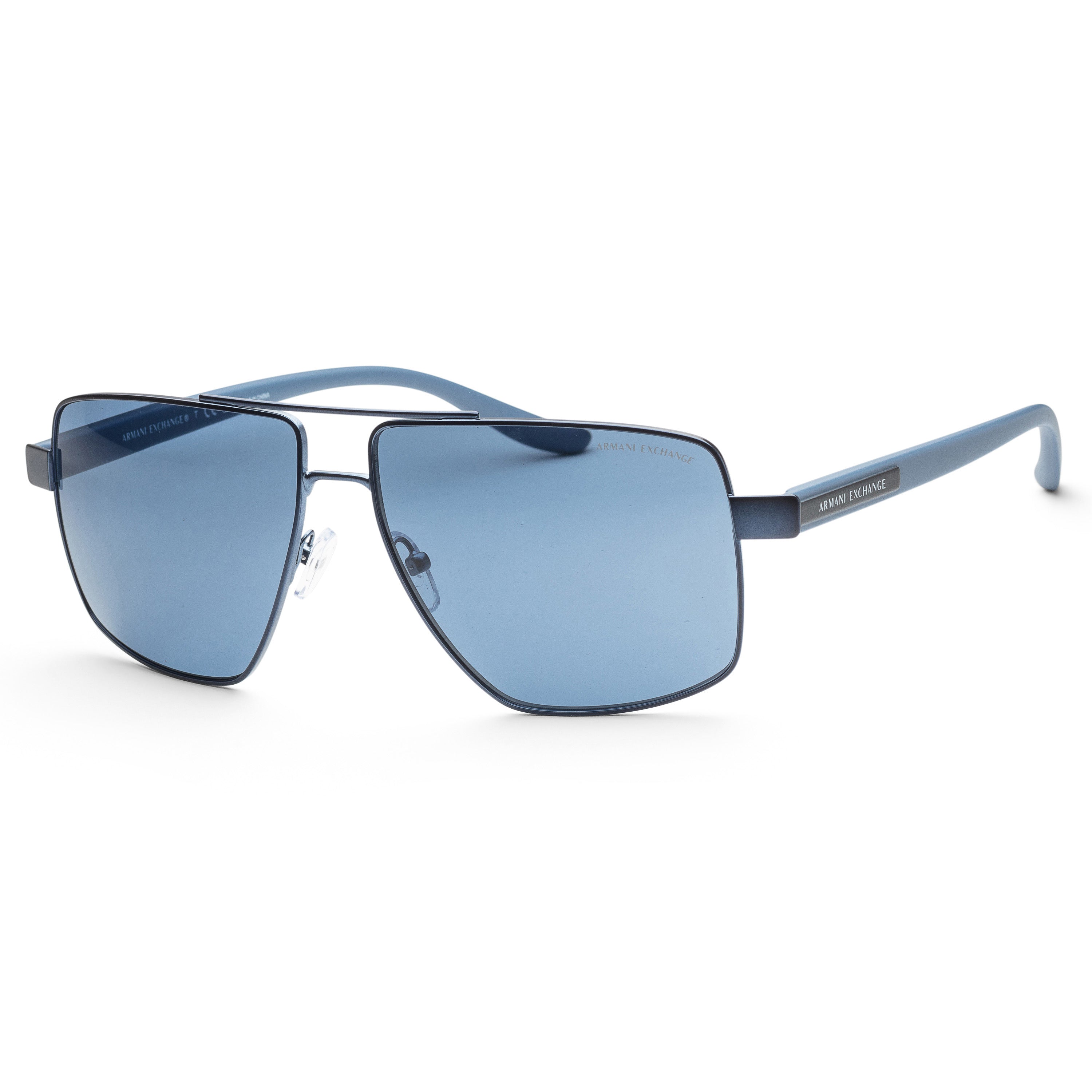 Armani Exchange Men's AX2037S-609580 Fashion 60mm Matte Blue Sunglasse ...