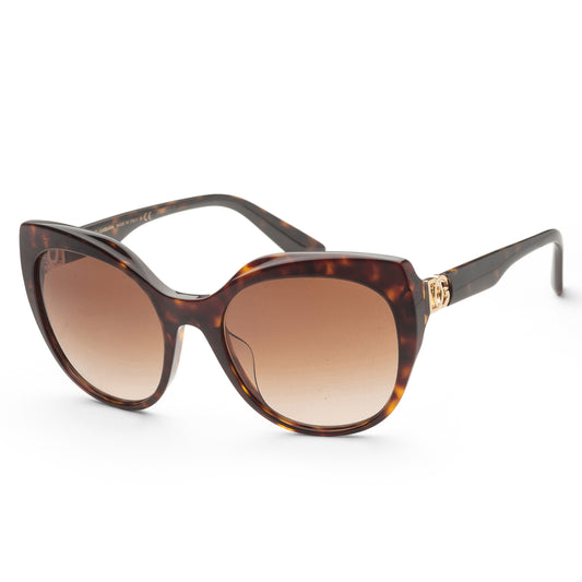 title:Dolce & Gabbana Women's Fashion DG4392F-502-13 56mm Havana Sunglasses;color:Havana