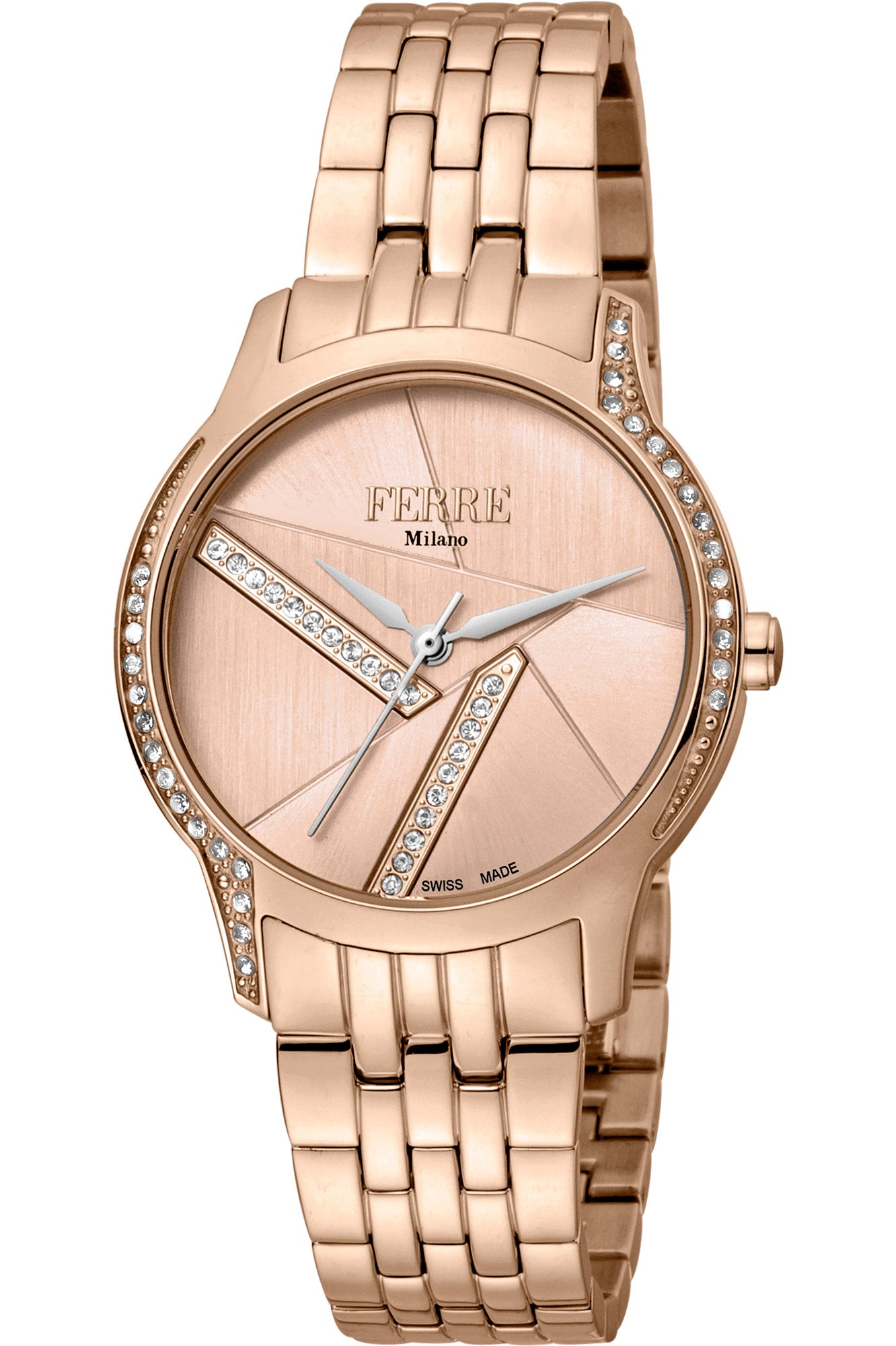 title:Ferre Milano Women's FM1L145M0081 Fashion 32mm Quartz Watch;color:Gold