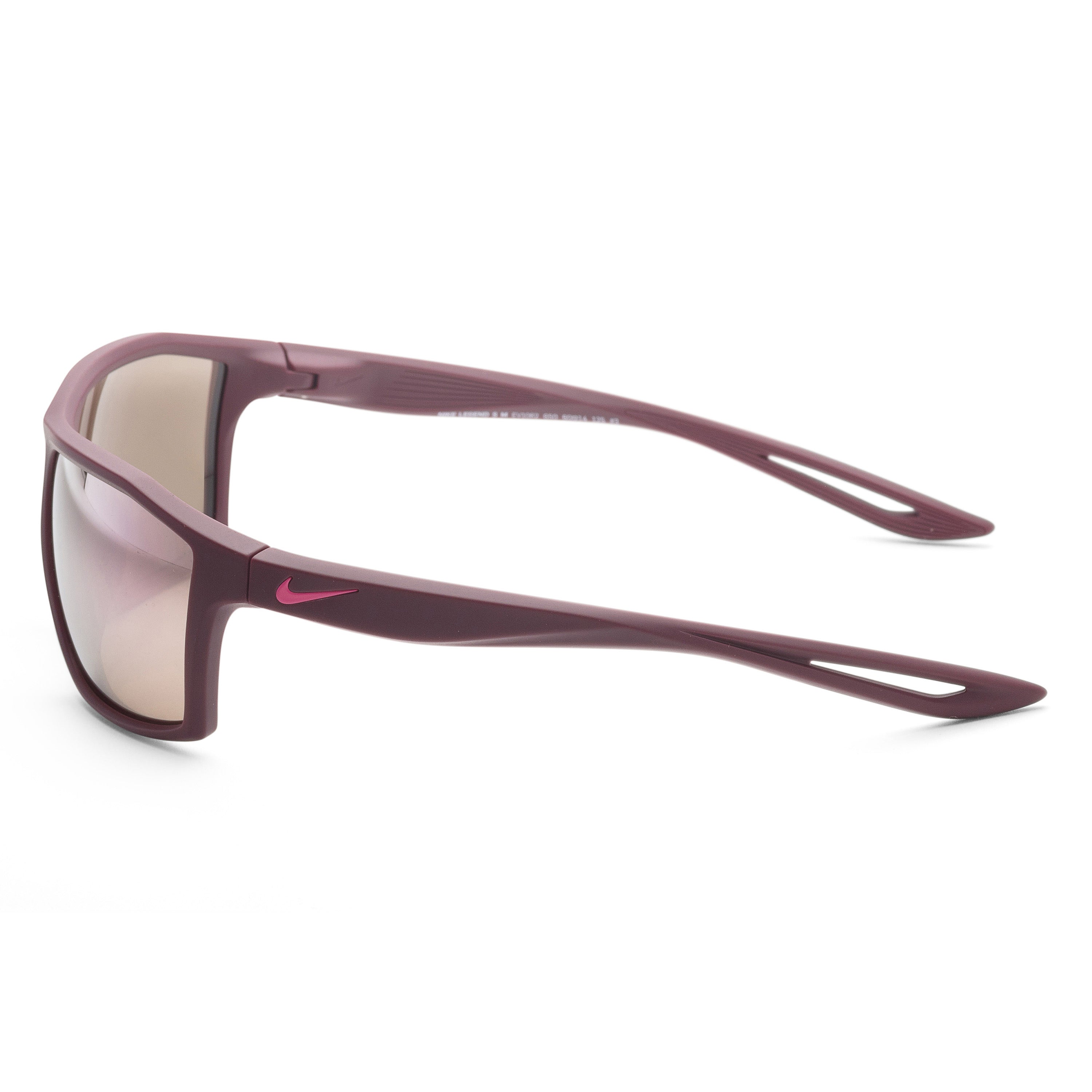 Legend Collection Unisex 60 mm Grey Light Pink Mirror Sunglasses 100