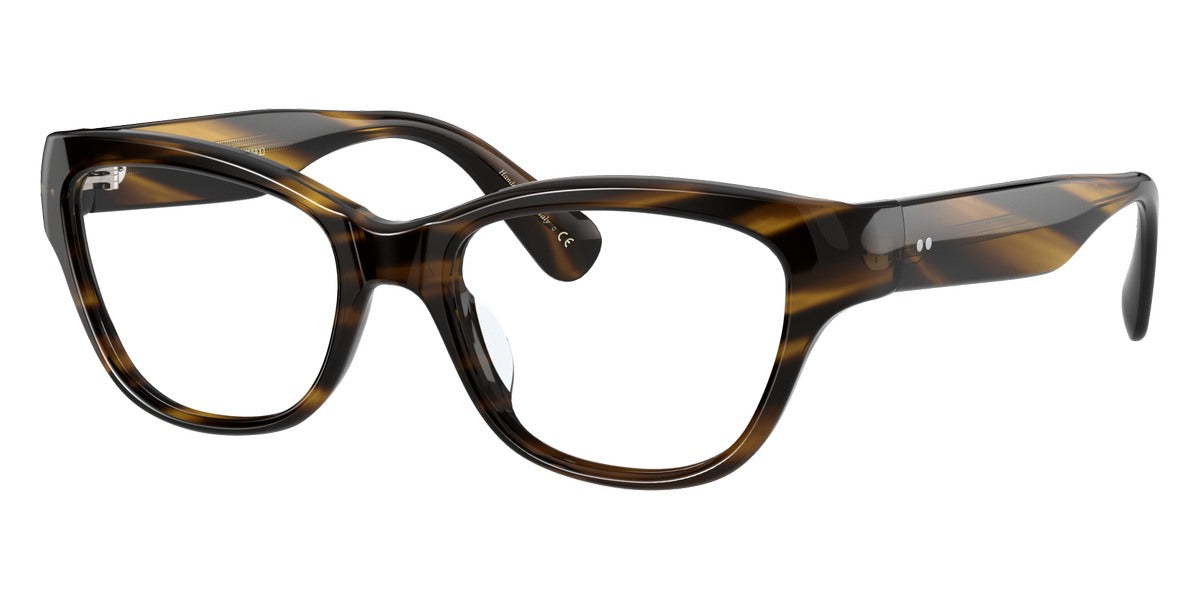 title:Oliver Peoples Women's 52mm Havana Opticals OV5431U-1003;color:Havana frame, Demo Lens