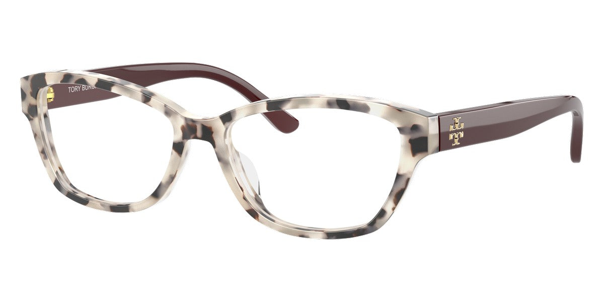 title:Tory Burch Women's 54mm Dalmatian Tortoise  Opticals TY2114U-1839-54;color:Dalmatian Tortoise frame, Demo Lens