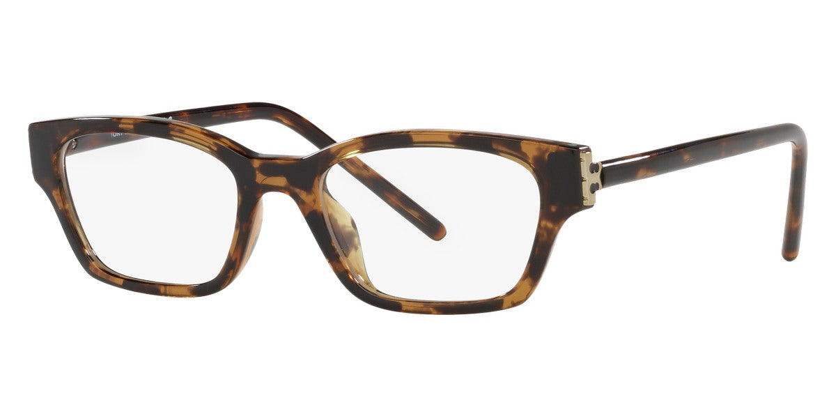 title:Tory Burch Women's 48mm Dark Tortoise Opticals TY4009U-1519;color:Dark Tortoise frame, Demo lens