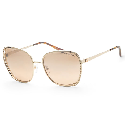 Michael Kors Women's Amsterdam MK1090-10148Z 59mm Light Gold Sunglasses - Ruumur