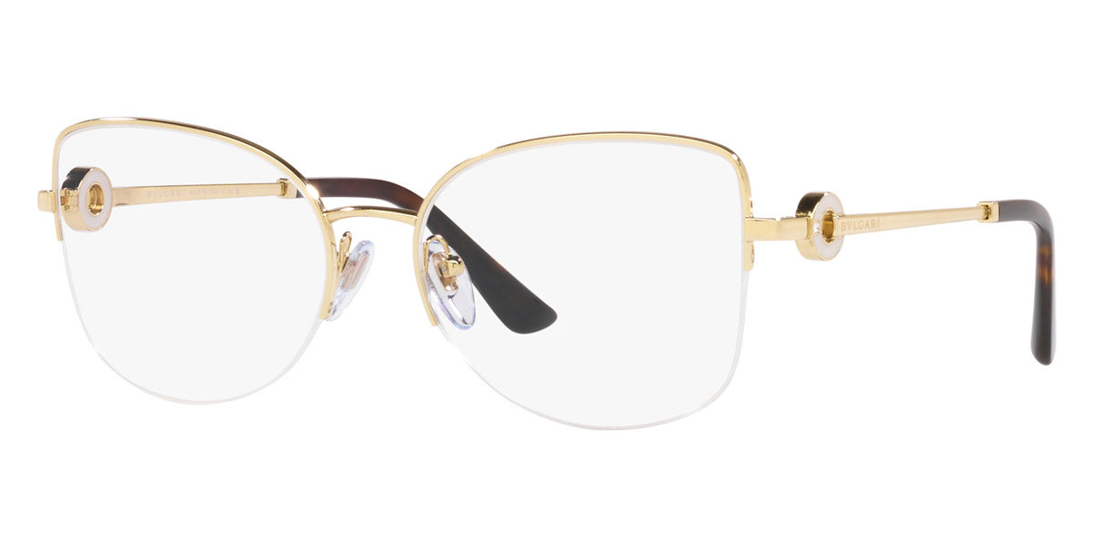 title:Bulgari Women's 53mm Opticals BV2246B-278;color:Gold