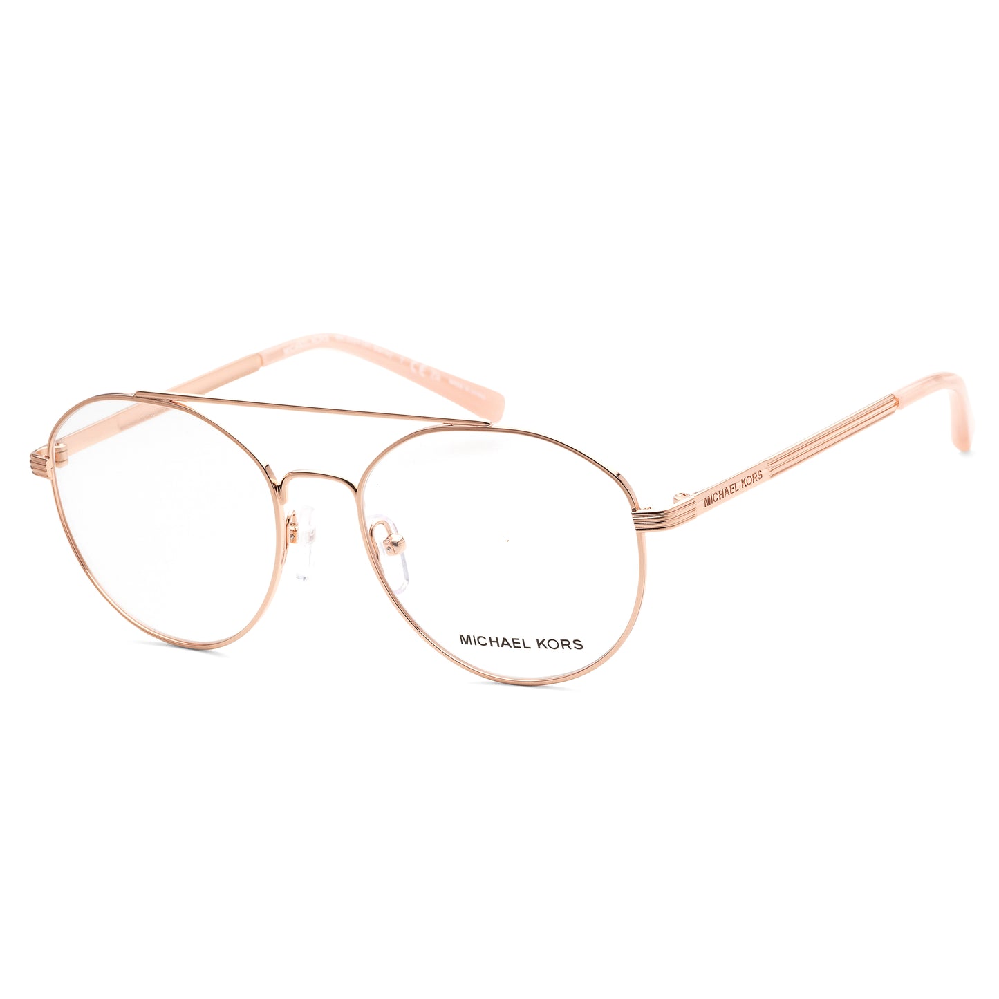 title:Michael Kors Women's MK3024-1108 St. Barts 52mm Rose Gold Opticals;color:Demo Lens Lens, Rose Gold Frame