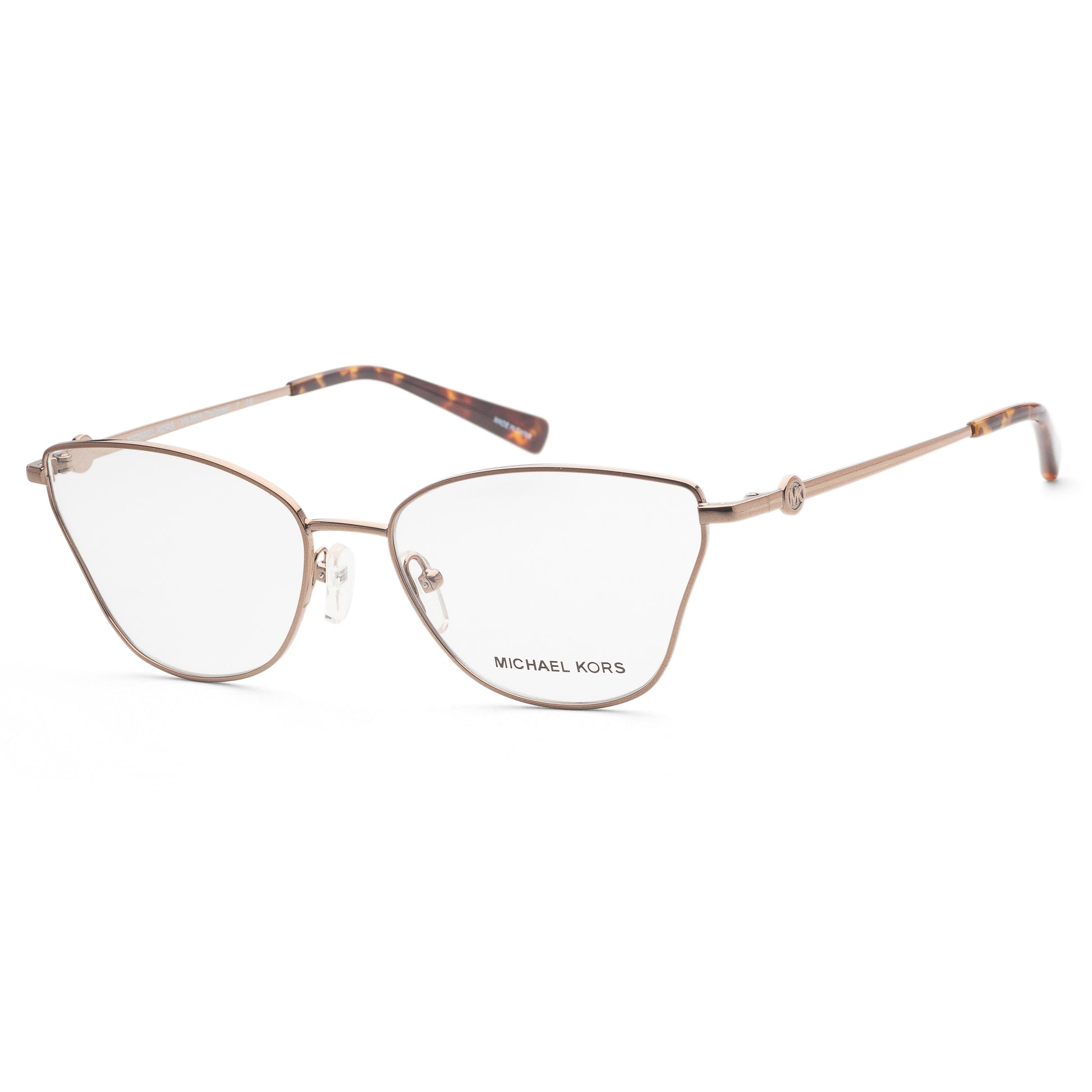 title:Michael Kors Women's MK3039-1213-56 Toulouse 56mm Shiny Mink Opticals;color:Demo Lens Lens, Shiny Mink Frame