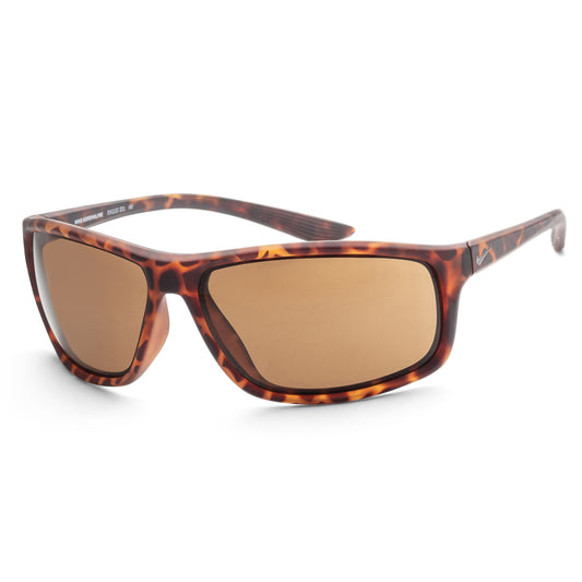 title:Nike Men's EV1112-221 Adrenaline 66mm MatteTortoise Sunglasses;color:Brown Lens, MatteTortoise Frame