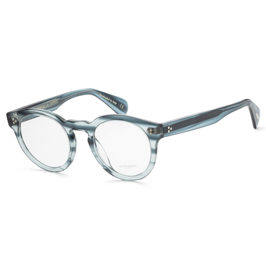 title:Oliver Peoples Men's OV5475U-1704 Rosden 49mm Washed Lapis Opticals;color:Demo Lens Lens, Washed Lapis Frame