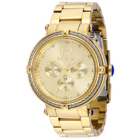 title:Invicta Men's IN-43880 42mm Gold Dial Quartz Watch;color:Gold