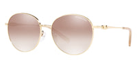 title:Michael Kors Women's MK1119-10146U-57 Alpine 57mm Light Gold Sunglasses;color:Light Gold