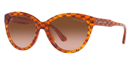 Michael Kors Women's Makena 55mm Amber Mk Heritage Sunglasses - Ruumur