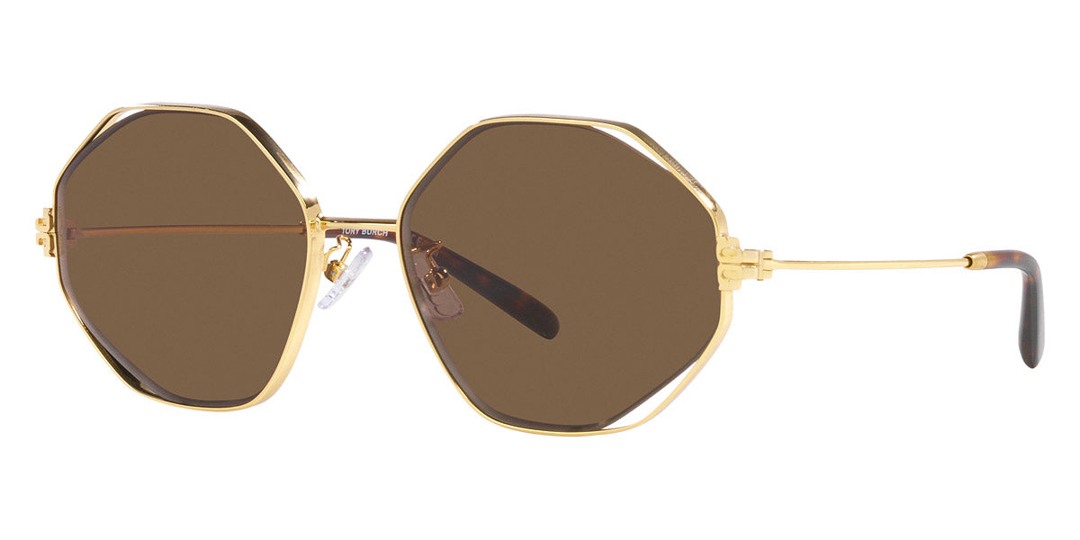 title:Tory Burch Women's TY6095-335973-56 Fashion 56mm Gold Sunglasses;color:Gold