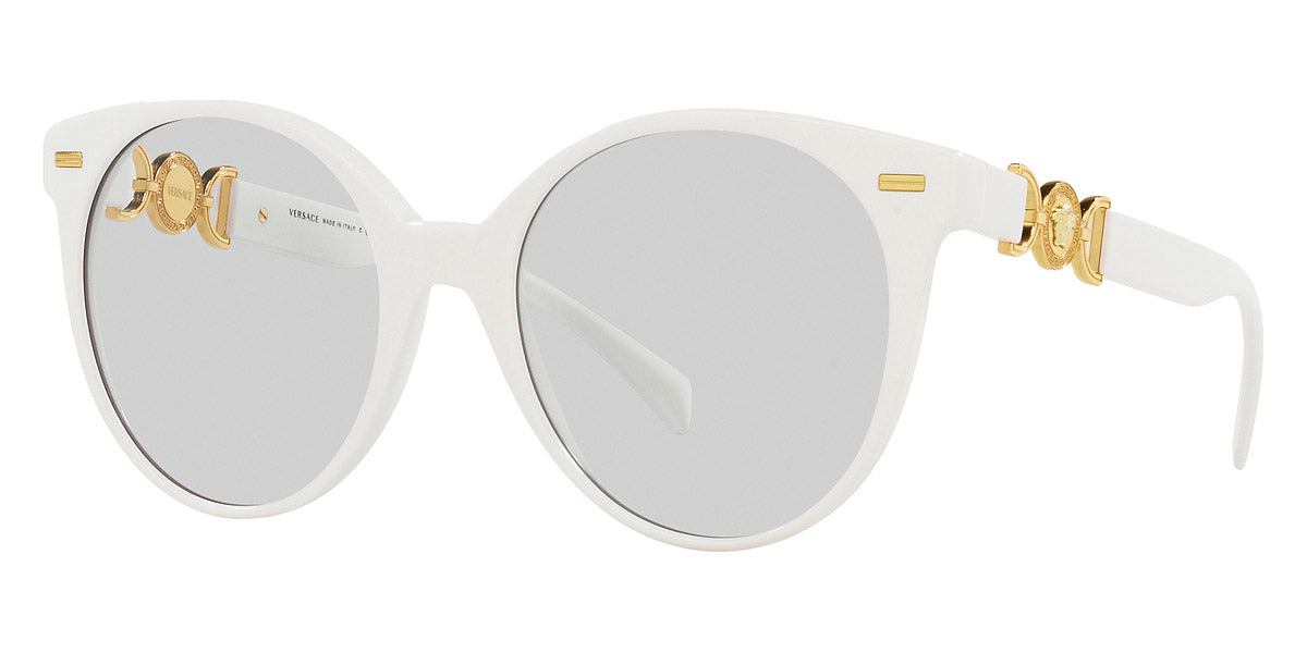 Versace Women's Fashion 55mm White Sunglasses - Ruumur