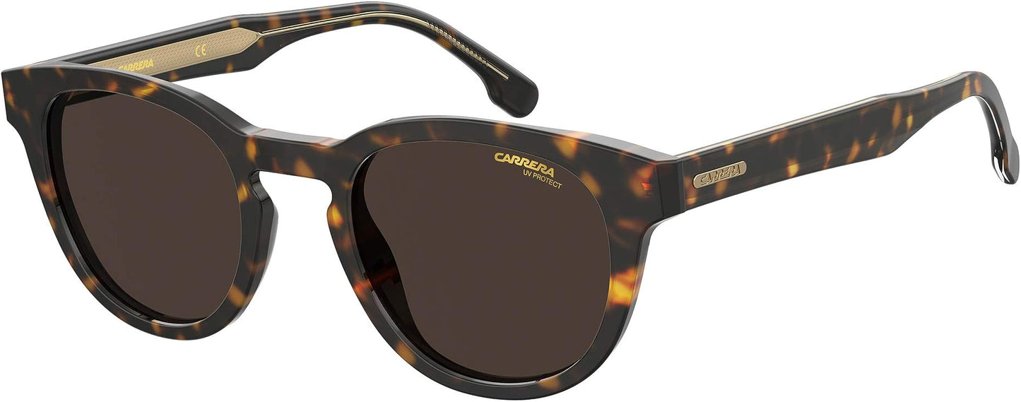 title:Carrera Unisex CA252S-0086-70 Fashion 50mm Brown Sunglasses;color:Havana