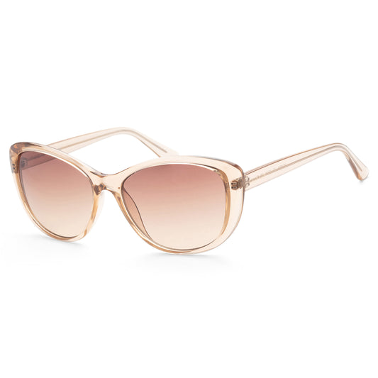 title:Calvin Klein Women's CK19560S-270 Fashion Crystal Brown Sunglasses;color:Crystal Brown