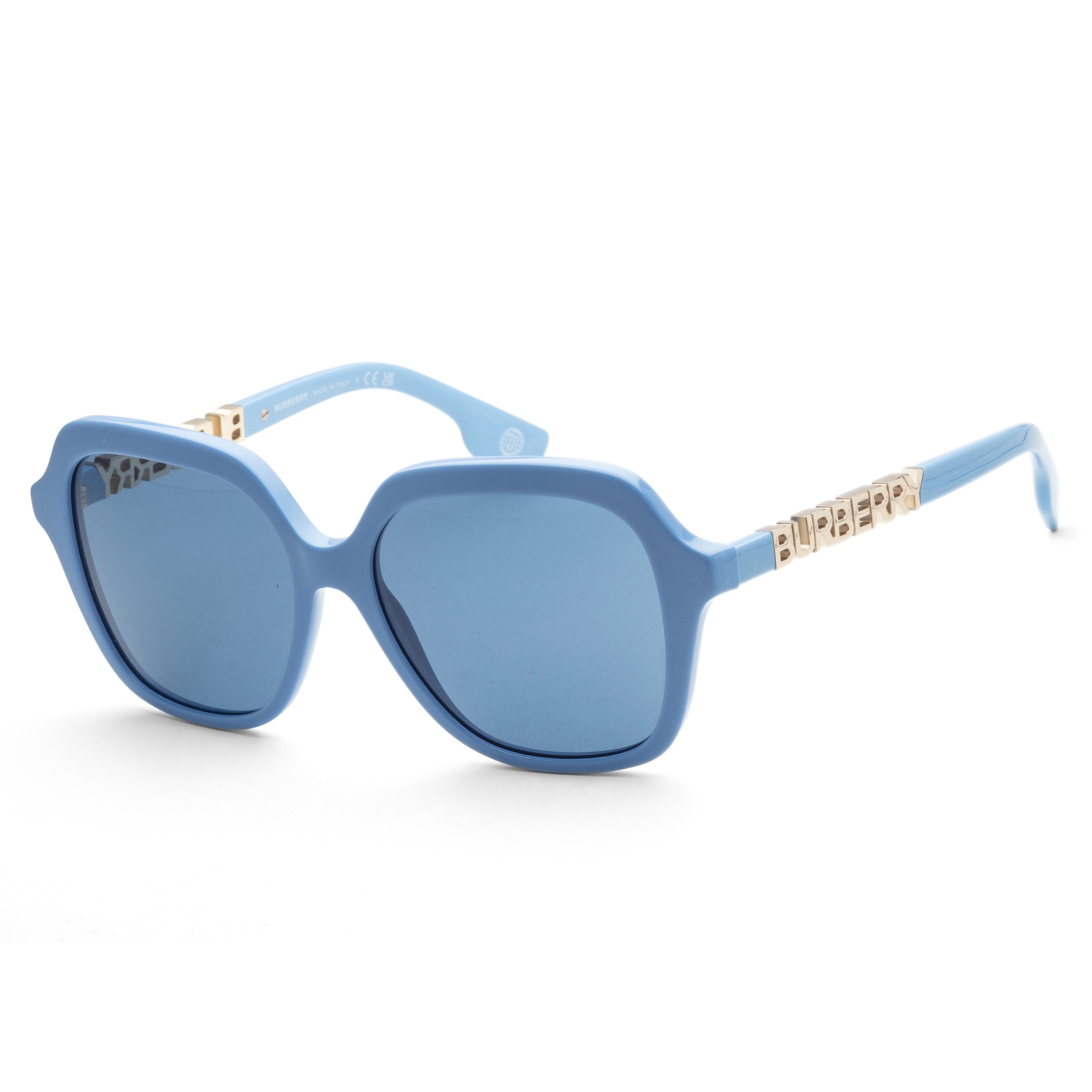title:Burberry Women's BE4389-406280-55 Joni 55mm Azure Sunglasses;color:Azure