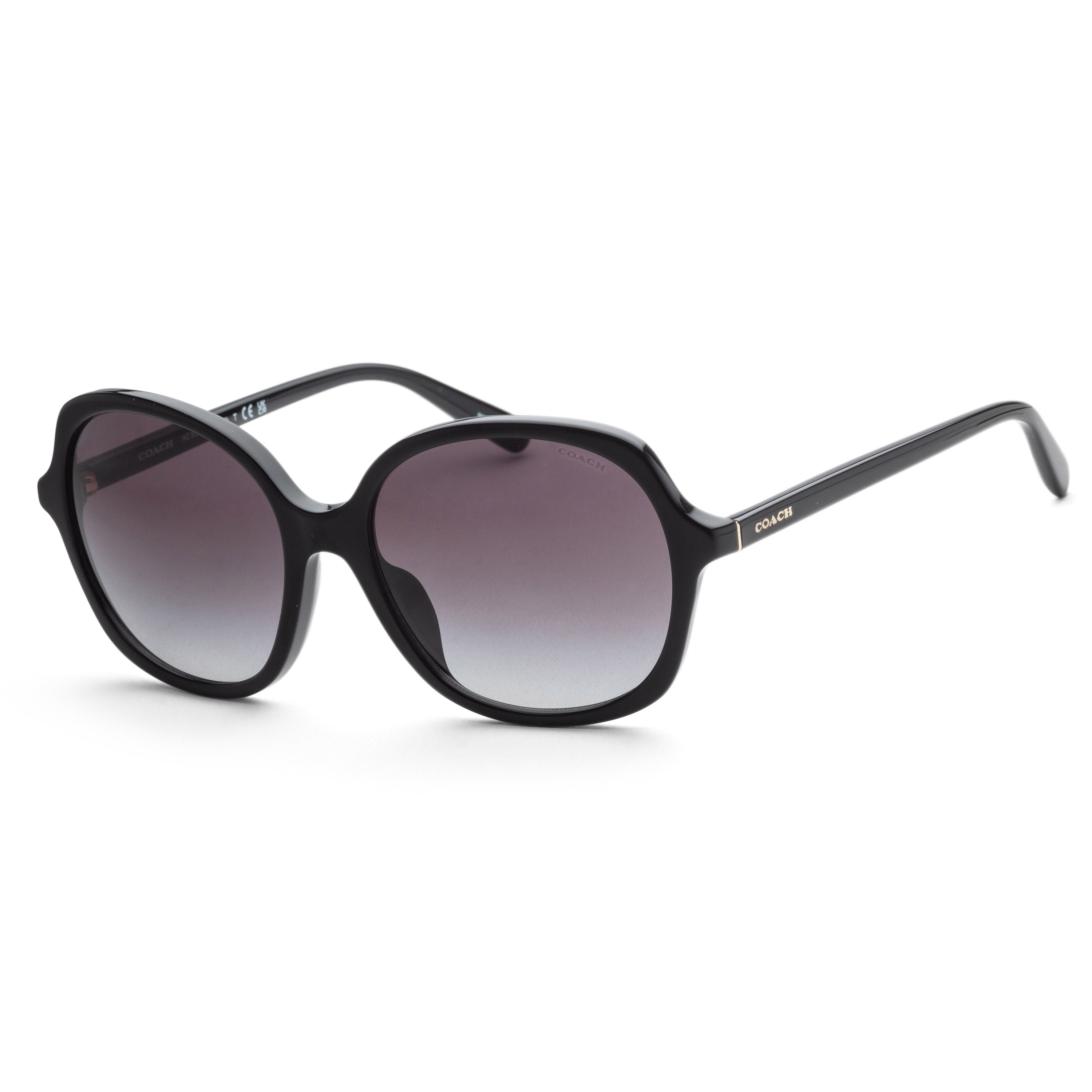 title:Coach Women's HC8360U-50028G-57 Fashion 57mm Black Sunglasses;color:Black