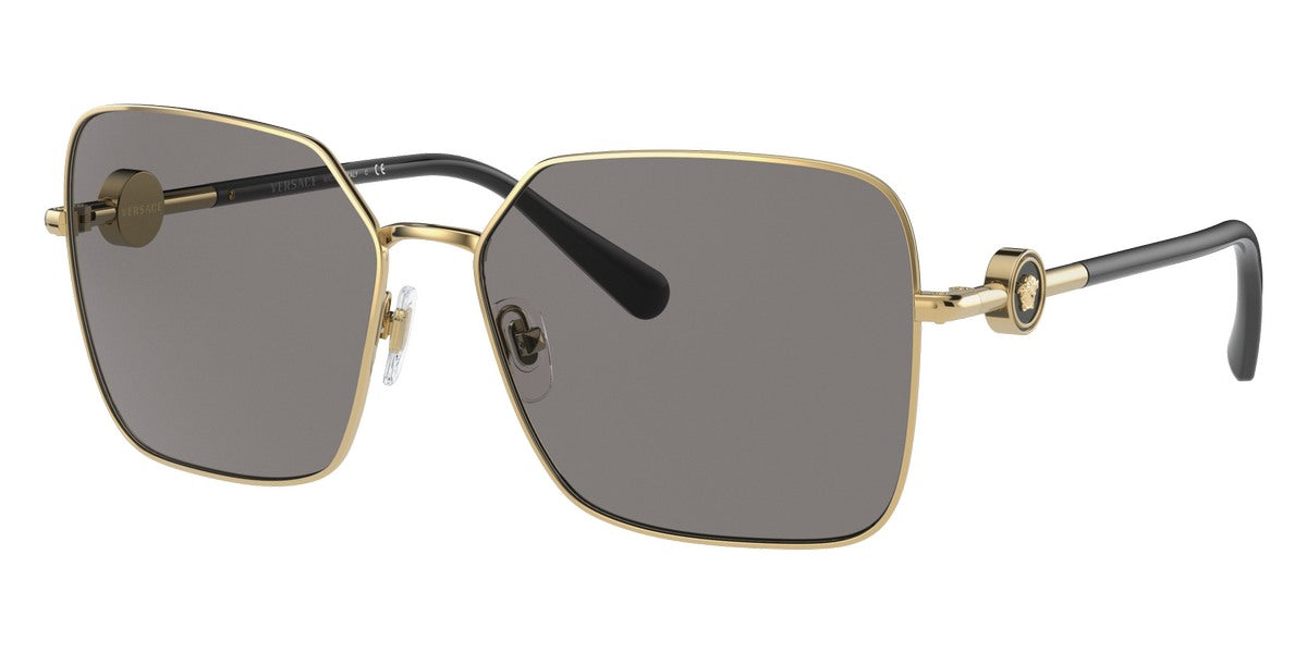 title:Versace Women's VE2227-100287-59 Fashion 59mm Gold Sunglasses;color:Gold