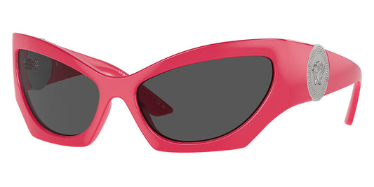 title:Versace Women's Fashion VE4450-541787-60 60mm Pink Sunglasses;color:Pink