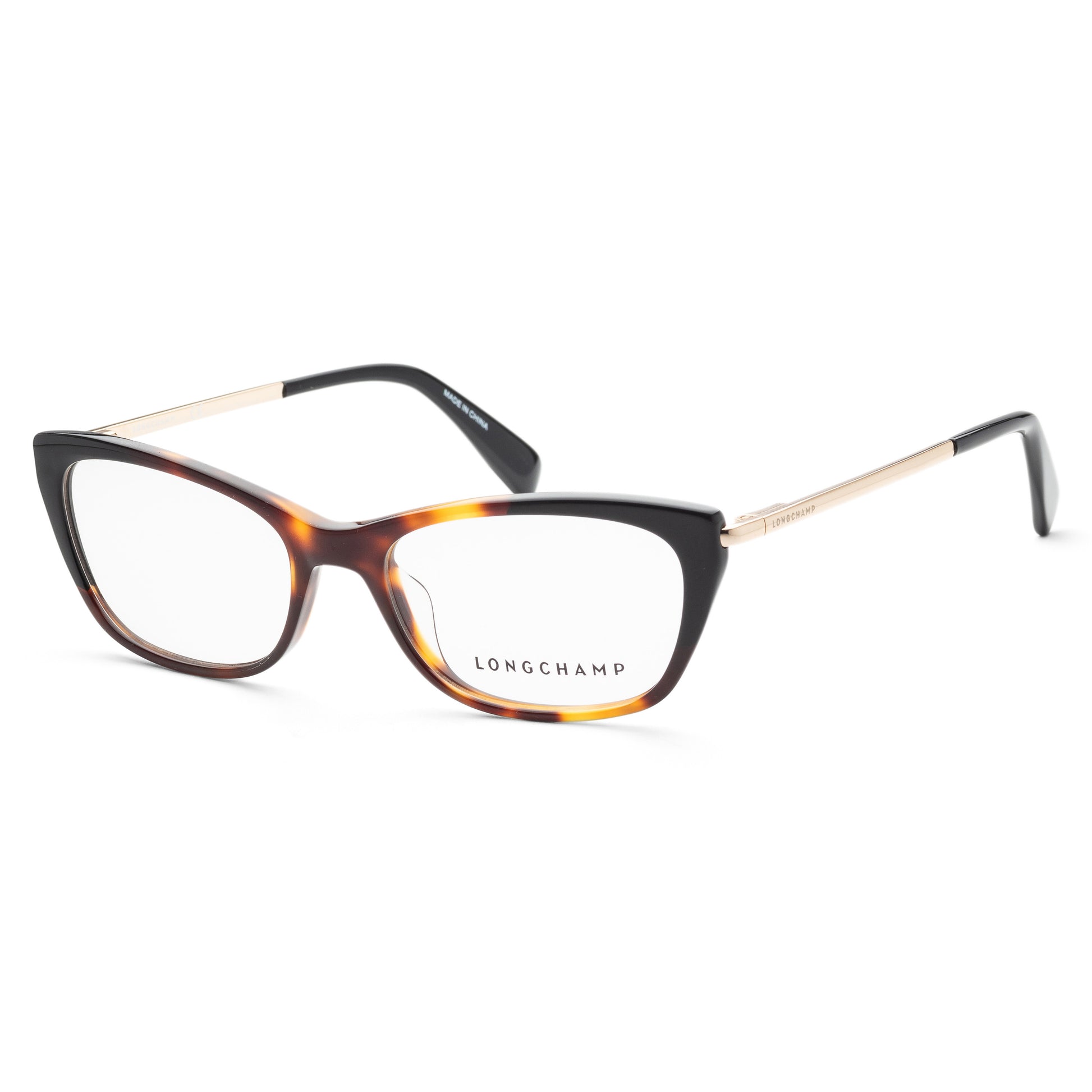 title:Longchamp Women's LO2639-214 Fashion 52mm Havana Opticals;color:Havana Frame, Demo Lens