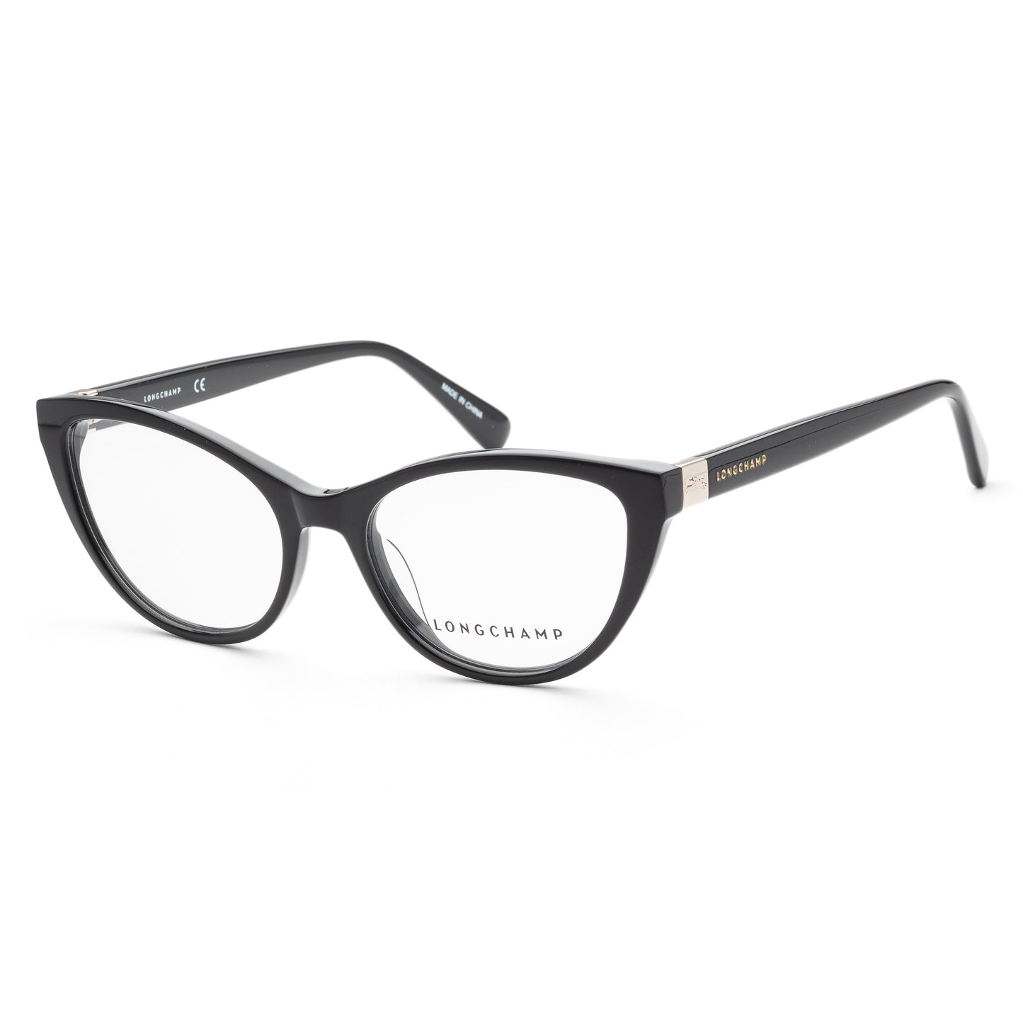 title:Longchamp Women's LO2664-001 Fashion 52mm Black Opticals;color:Black Frame, Demo Lens