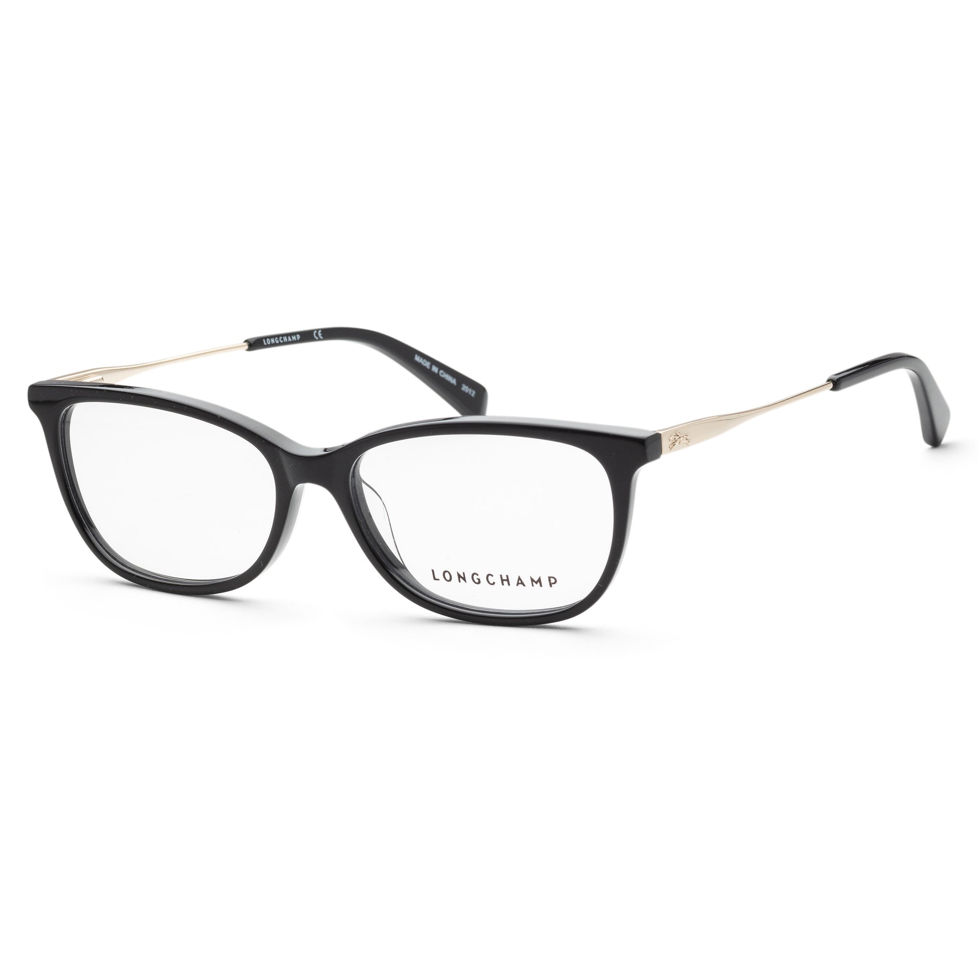 title:Longchamp Women's 54mm Black Opticals LO2675-001;color:Black frame, Demo Lens