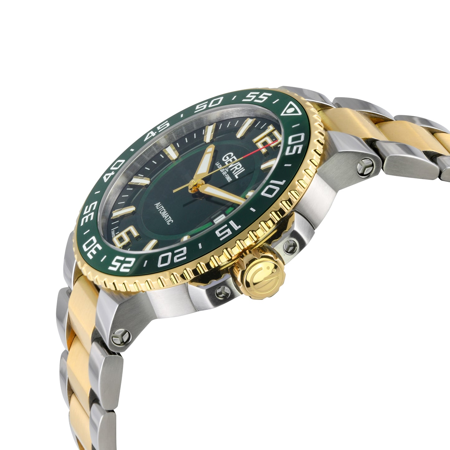 title:Gevril Men's Riverside 42mm Automatic Watch 46703;color:Green