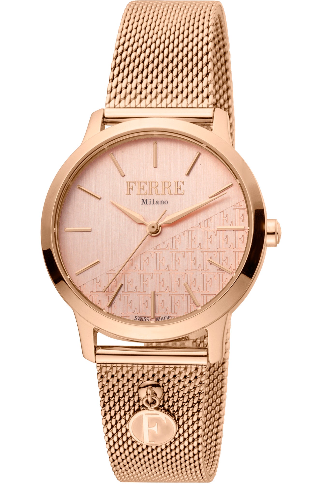 title:Ferre Milano Fashion Women's FM1L152M0081 32mm Quartz Watch;color:Gold