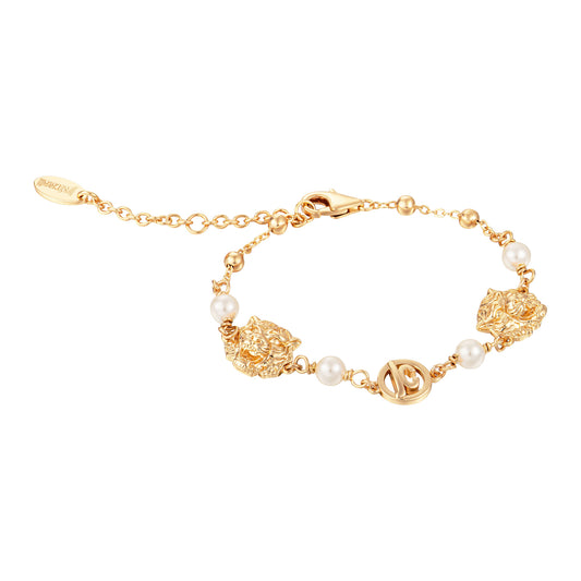 title:Just Cavalli Women's JCBR01453200 Fashion Bracelet;color:Rose Gold