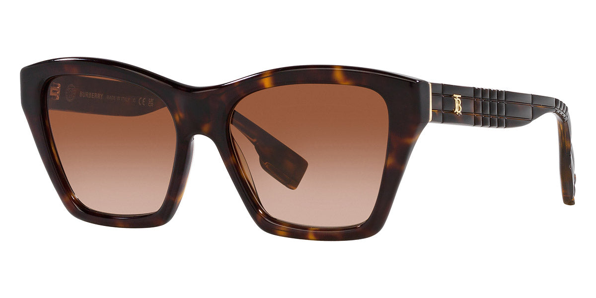 title:Burberry Women's BE4391-300213-54 Arden 54mm Dark Havana Sunglasses;color:Dark Havana