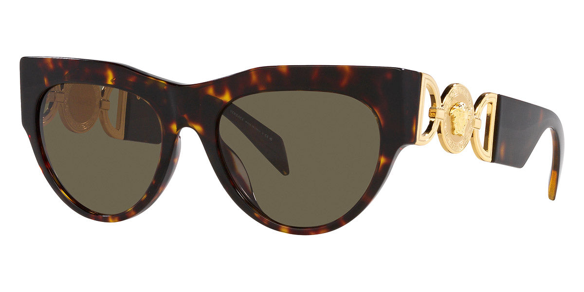 title:Versace Women's VE4440U-108-3-56 Fashion 56mm Havana Sunglasses;color:Havana