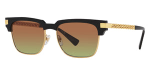 Versace Men's VE4447-GB1-E8-55 Fashion 55mm Black Sunglasses - Ruumur