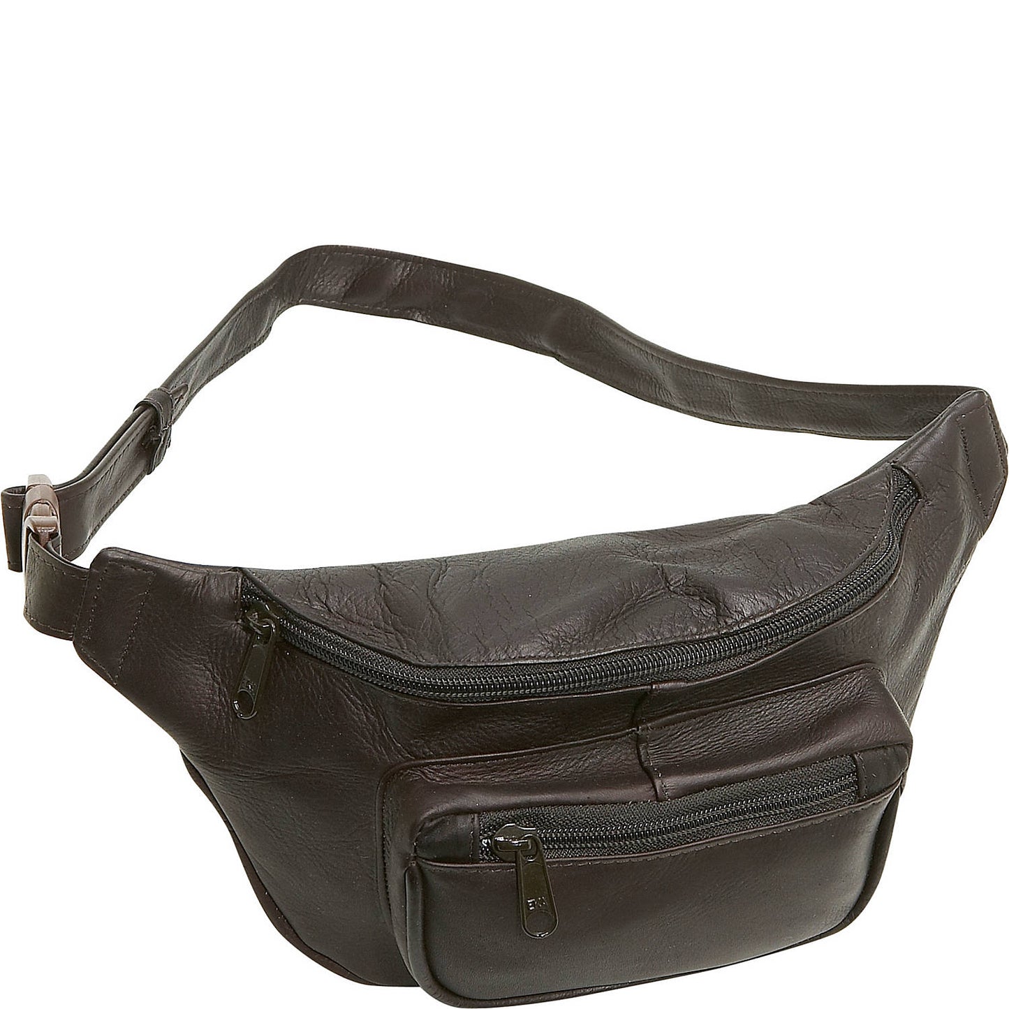 title:Le Donne Leather Classic Waist Bag;color:CAFE