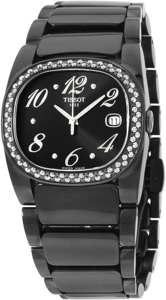 title:Tissot Women's T0093101105702 T-Moments Quartz Watch;color:Black